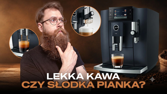 Ekspres do kawy Jura E8 ED: Kawa w 58 sekund od włączenia!
